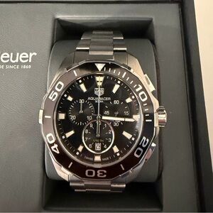 TAG Heuer Aquaracer Quartz Chronograph - With Box and Papers - CAY111A.BA0927